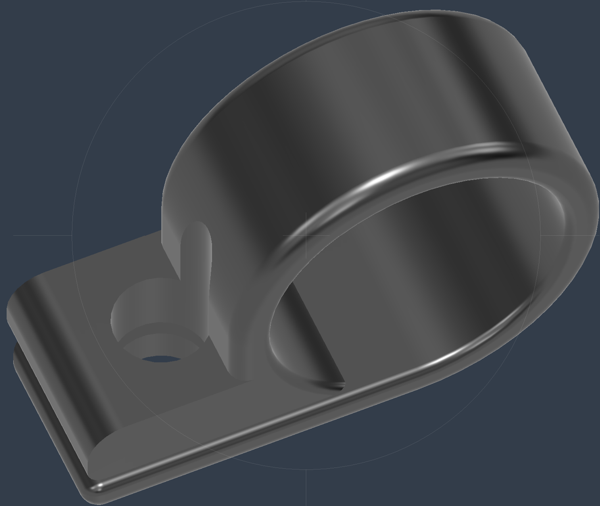 Single 12mm Underbody Hose Clip